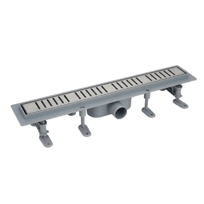 Душовий трап Mixxus Drain-07-70 з пласт. основою і накладкою із нерж. сталі SUS304 70x700мм (MI6518