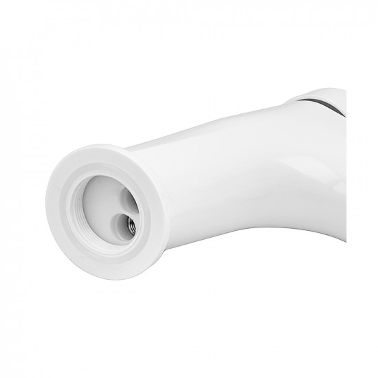 Змішувач для умивальника Plamix Lucas-001 SET White з підведенням (PM0706)