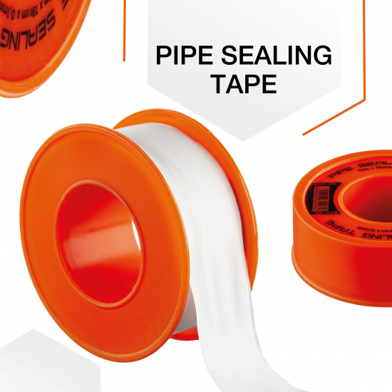 Фум стрічка Polax тефлонова ущільнювальна 15 м x 19 мм x 0,1 мм (52-002)