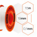 Фум стрічка Polax тефлонова ущільнювальна 15 м x 19 мм x 0,1 мм (52-002)
