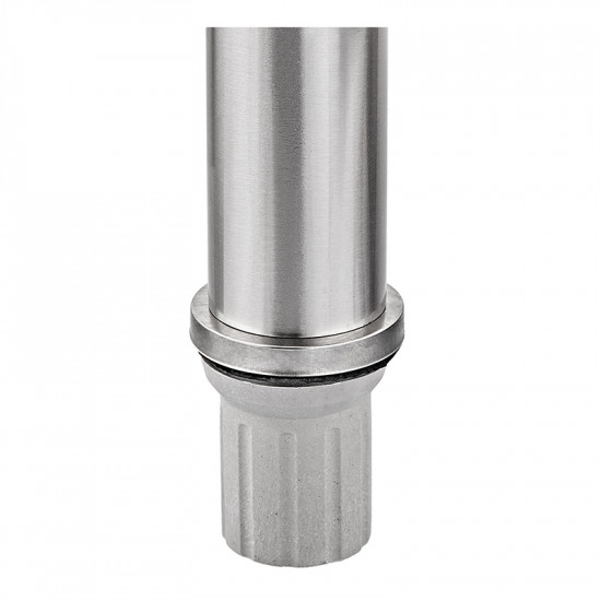 Змішувач для умивальника Armata SUS-001-A(N) з коротким виливом з нерж. сталі (без підведення)  (CH