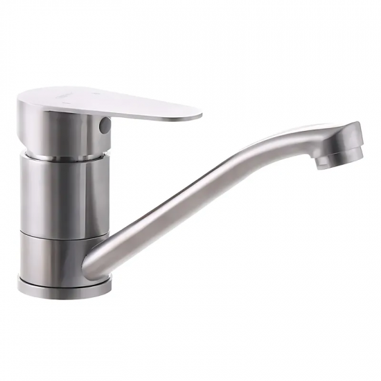 Змішувач для умивальника Champion ASA-004-15cm з нерж. сталі SUS304 (CH6564)