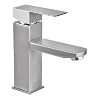 Змішувач для умивальника Armata Kub -001 з нерж. сталі (CH6491)