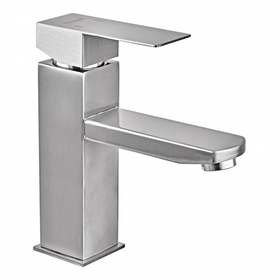 Змішувач для умивальника Armata Kub -001 з нерж. сталі (CH6491)