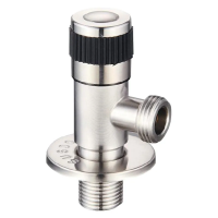 Кран для подключения сантехнических приборов из нержавеющей стали SUS304 Champion VAL-04 1/2x1/2 (CH0323)