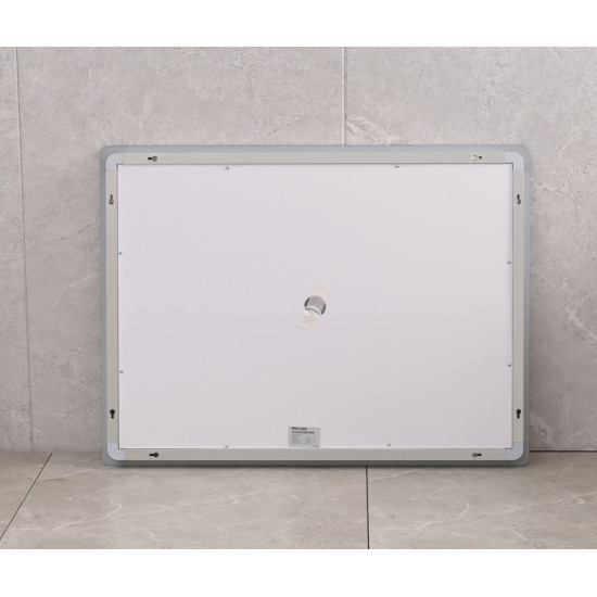 Зеркало Mixxus Style MR03-80x60 (часы, LED-подсветка, антизапотевание) (MI6005)