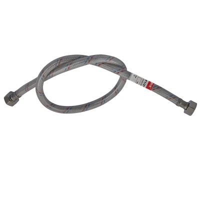 Гнучкий шланг для підключення води гайка 1/2 - гайка 1/2 (40 см) (силік. оболонка) Zerix (ZX3008)