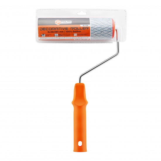 Валик структурний гумовий Polax 180 мм (21-016)