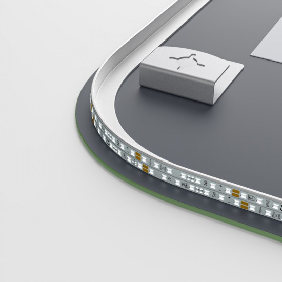 Зеркало Mixxus Premium DIVERSE MR15-80x60-REVERSE (LED Touch, Anti-fog, димер (3-6,5kK)) (MP6638)