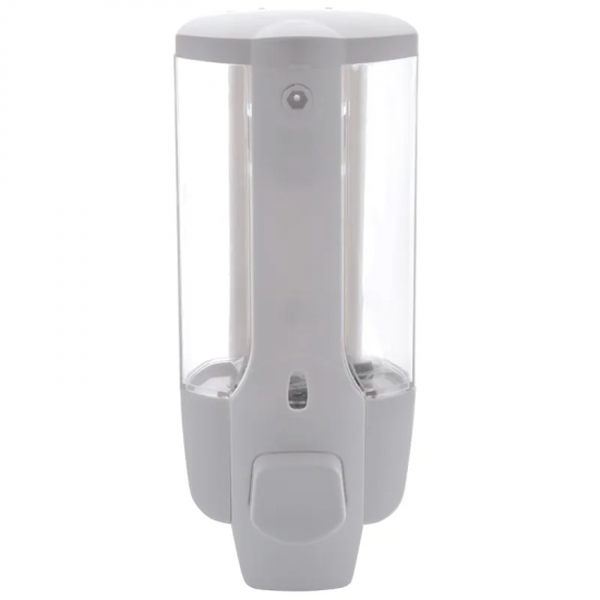 Дозатор для жидкого мыла настенный белый Zerix LR406 (ZX2717)