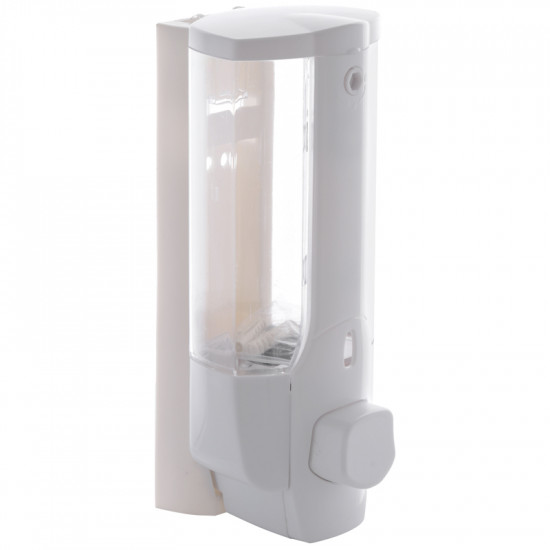 Дозатор для жидкого мыла настенный белый Zerix LR406 (ZX2717)