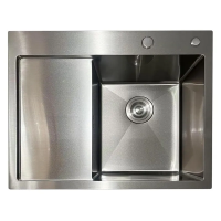 Мойка из нержавеющей стали Mixxus MH6350R Nano-Silver (3.0/0.8) цвет нержавейка (MI7046)