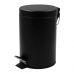 Відро для сміття кругле Zerix Solo-TC0103 Black 3 л колір чорний (ZX5896)