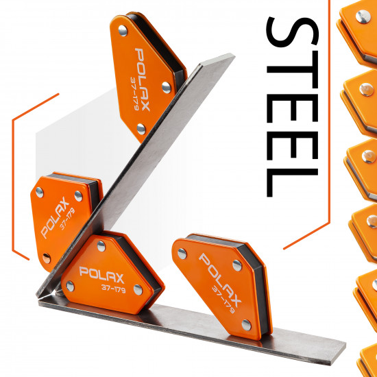 Набір магнітних тримачів для зварювання Polax 4 шт (37-179)