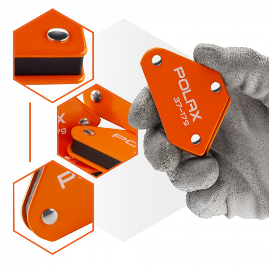 Набір магнітних тримачів для зварювання Polax 4 шт (37-179)
