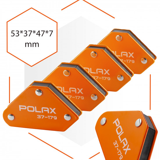 Набір магнітних тримачів для зварювання Polax 4 шт (37-179)