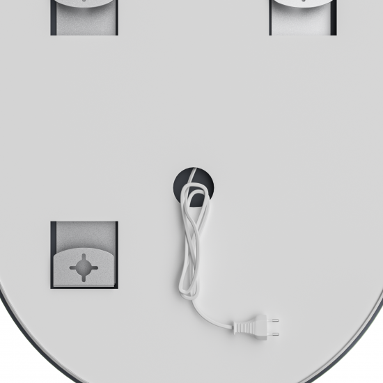 Зеркало Mixxus Premium ELLIPSE MV05-80x60-REVERSE (LED Touch, Anti-fog, димер (3-6,5kK)) (MP6642)