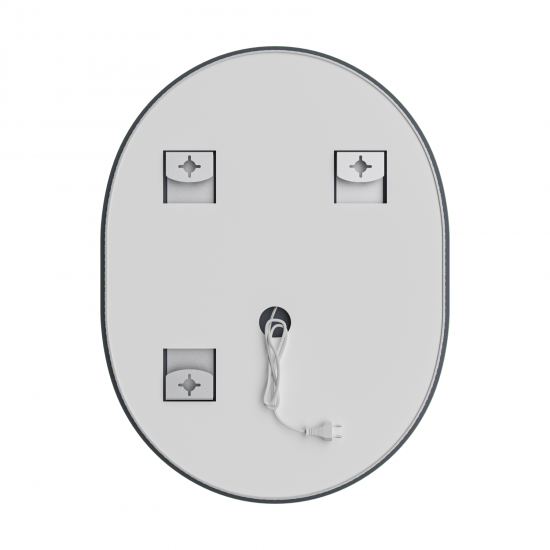 Зеркало Mixxus Premium ELLIPSE MV05-80x60-REVERSE (LED Touch, Anti-fog, димер (3-6,5kK)) (MP6642)