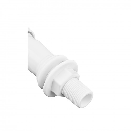 Кран для холодной воды Plamix Mono-001-B White (PM0676)