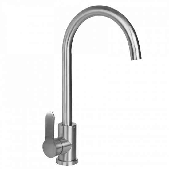 Змішувач для кухні Haiba DAX-011 з нержавіючої сталі SUS304 (HB9609)