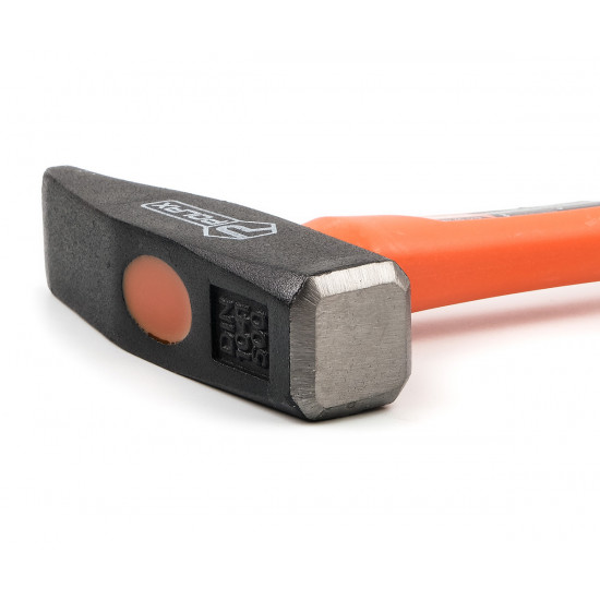 Молоток Polax слюсарний, ручка з фібергласу DIN 1041, 500 г (36-019)