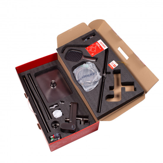 Душова колона зі змішувачем Koer KB-56030-07, 3 функції (KR5429)