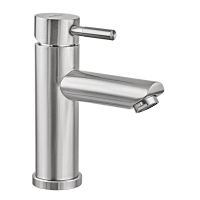 Смеситель для умывальника Armata SUS-001-A с коротким изливом из нерж. стали (CH6474)