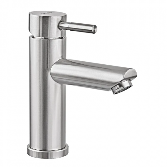 Змішувач для умивальника Armata SUS-001-A з коротким виливом з нерж. сталі  (CH6474)