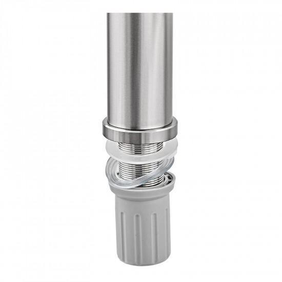 Змішувач для умивальника Armata SUS-001-A з коротким виливом з нерж. сталі  (CH6474)