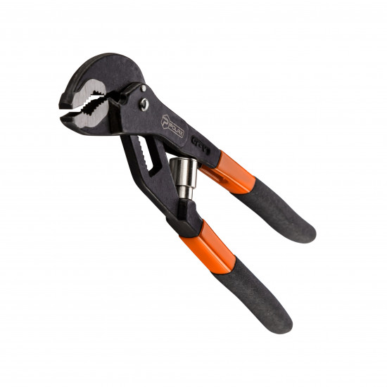 Ключ трубный Polax переставной с ресорой 175 мм (44-012)