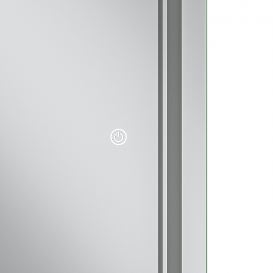 Зеркало Mixxus Premium QUADRO MR20-80x60-REVERSE (LED Touch, Anti-fog, диммер) (MP6619)