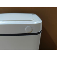 Круглый сенсорный мусорный бак прямоугольный Mixxus WAVE-TC0110 White 10 л цвет белый (MI7073)