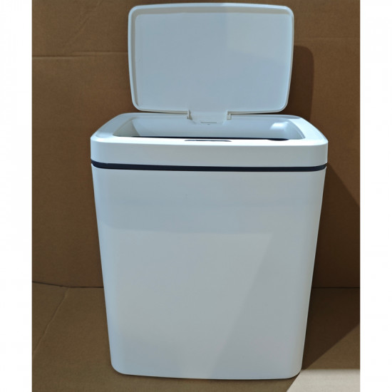 Відро для сміття сенсорне прямокутне Mixxus WAVE-TC0110 White 10 л колір білий (MI7073)