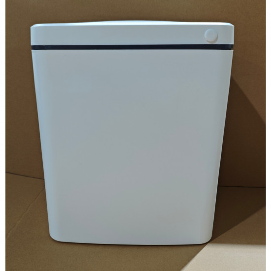 Відро для сміття сенсорне прямокутне Mixxus WAVE-TC0110 White 10 л колір білий (MI7073)