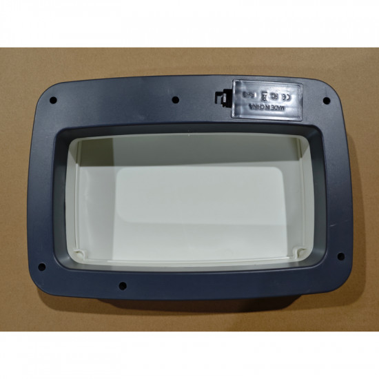 Відро для сміття сенсорне прямокутне Mixxus WAVE-TC0110 White 10 л колір білий (MI7073)