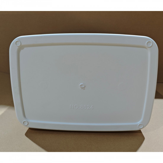 Відро для сміття сенсорне прямокутне Mixxus WAVE-TC0110 White 10 л колір білий (MI7073)