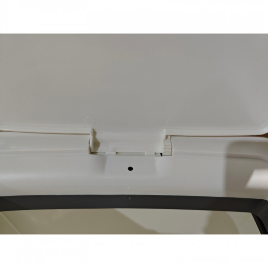 Відро для сміття сенсорне прямокутне Mixxus WAVE-TC0110 White 10 л колір білий (MI7073)