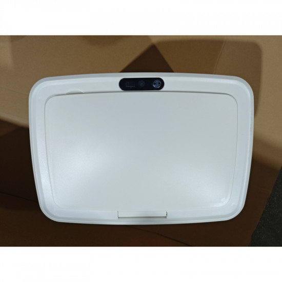 Відро для сміття сенсорне прямокутне Mixxus WAVE-TC0110 White 10 л колір білий (MI7073)