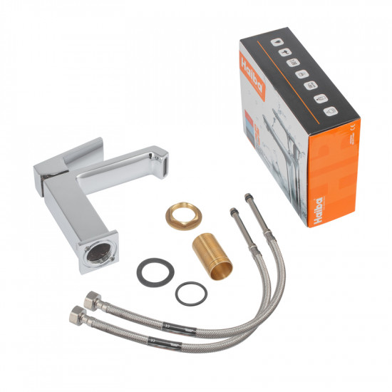 Змішувач для умивальника HAIBA GAUDI 001 (HB9581) Змішувач для умивальника HAIBA GAUDI 001 (HB9581)