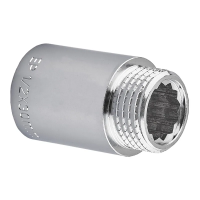 Подовжувач Europroduct EP.E030.Chr - 1/2"MF-30мм хром (EP6125)