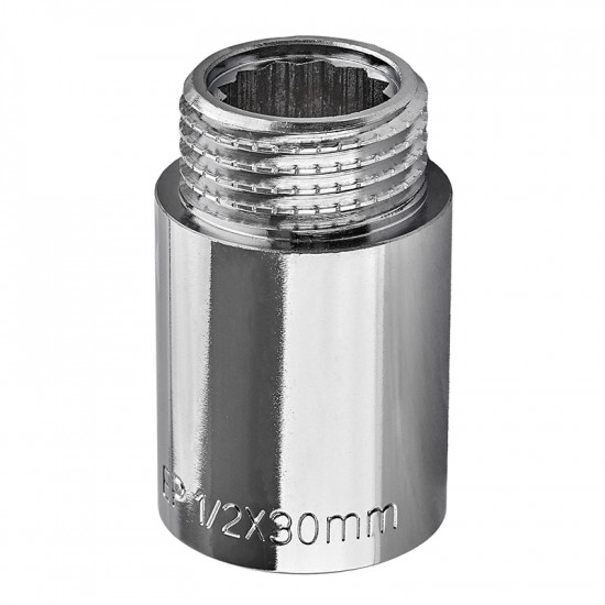 Подовжувач Europroduct EP.E030.Chr - 1/2"MF-30мм хром (EP6125)