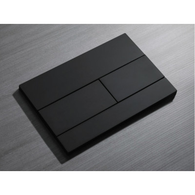 Панель змиву Koer KT-0603-05 240x160x10mm пластикова, кнопка лінійна (KR5320)