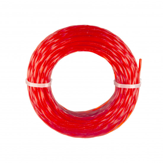 Жилка для тримера "Кручений квадрат" 2 мм Polax 15 м (70-066)