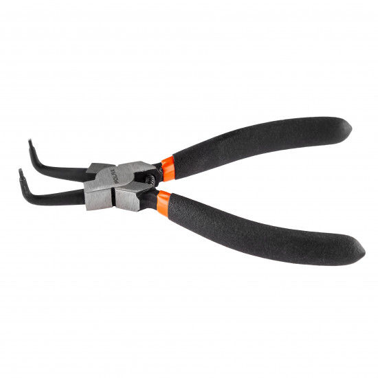 Знімач стопорних кілець Polax вигнуті на стискання 150 мм (35-033)