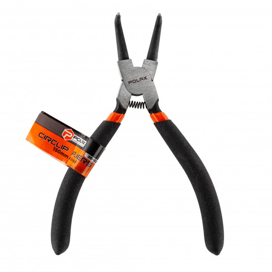 Знімач стопорних кілець Polax вигнуті на стискання 150 мм (35-033)