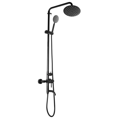 Душевая колонна с mixers Mixxus SUS-009-J черный (из нерж. стали) (MI2808)