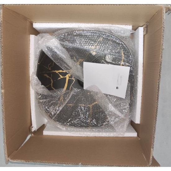 Раковина накладная MIXXUS PREMIUM WAVE-0201 MARBLE 430х430х150mm с отверстием под смеситель (MP6536)