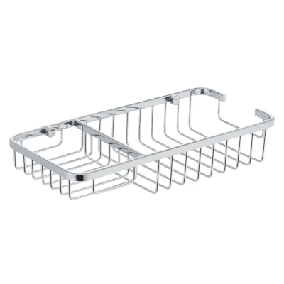 Полиця для ванної кімнати з мильницею Zerix LR337 (LL1455)