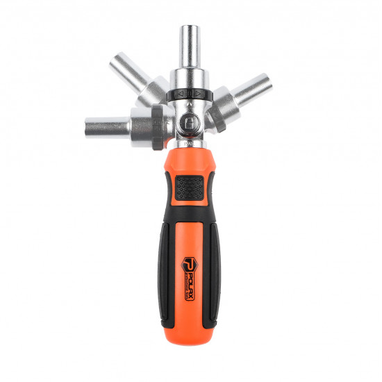 Набір викруток, біт і насадок Polax 51 предмет (51-053)