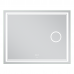 Зеркало Mixxus Premium QUADRO MR20-100x80 (LED Touch, Anti-fog, димер, линза) (MP6623)
